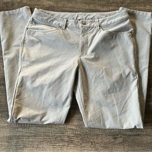 Lululemon ABC Slim Fit 5 Pocket Pant 34 Wrinkle Resistant Athleisure M5ABOS